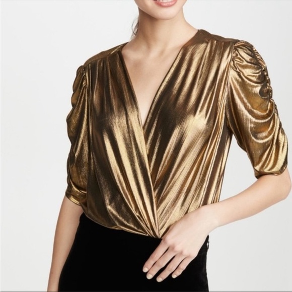 Amanda Uprichard gold bodysuit - Picture 2 of 8